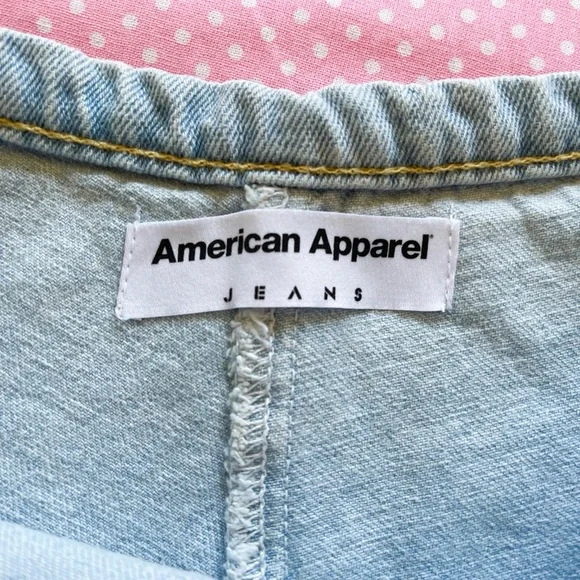 American Apparel jeans shorts size M - Picture 2 of 10